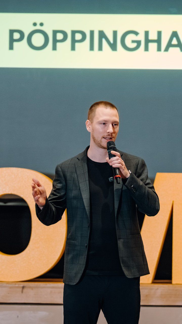 Philip auf der Bühne